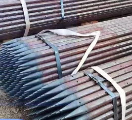 黑河超前小导管预埋钢管出尖打孔焊倒刺无缝焊管厂